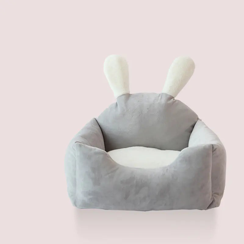 Universal Dog and Cat Bed with Washable Cushion for Pets