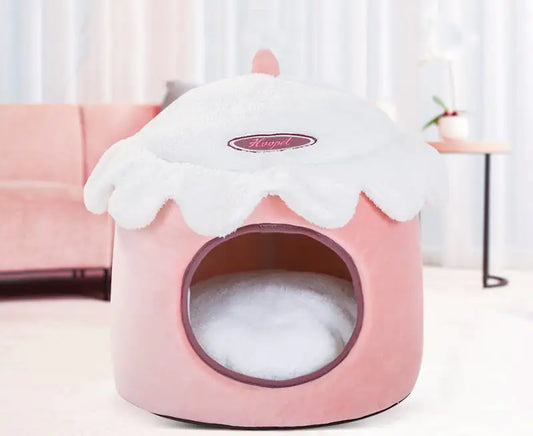 Winter Warm Removable Dog Cat Kennel House Villa