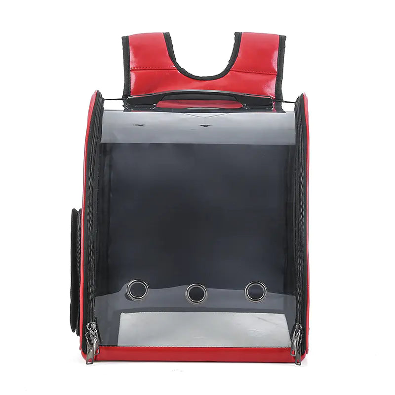 Transparent Foldable Pet Backpack for Cats and Dogs