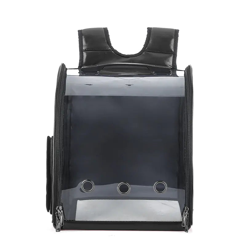 Transparent Foldable Pet Backpack for Cats and Dogs