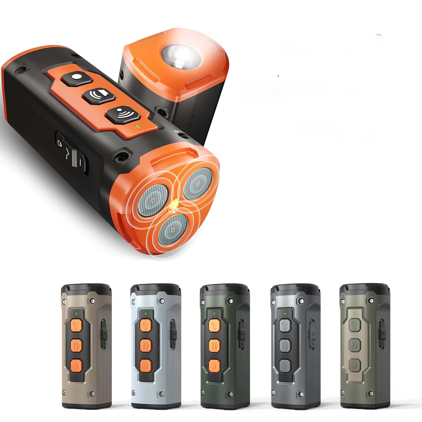 No More Barking - Ultrasonic Dog Repeller with Flashlight Feature